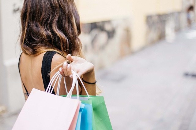 žena a nakupování